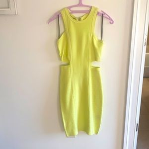 Bebe brianne bandage dress